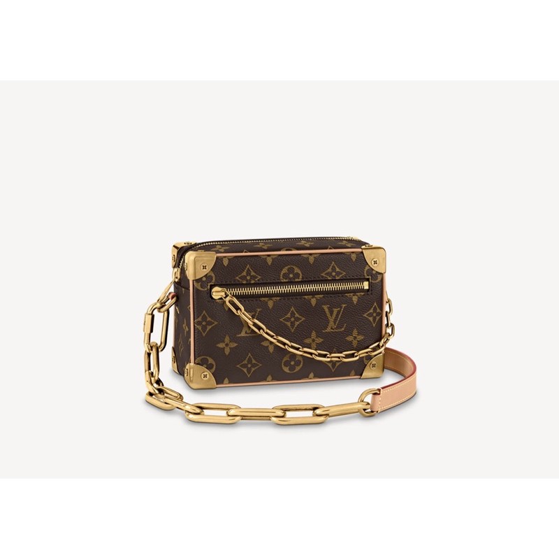 Louis Vuitton Mini Soft Trunk Monogram Legacy Brown in Coated Canvas/Leather  with Aged Gold-tone - GB