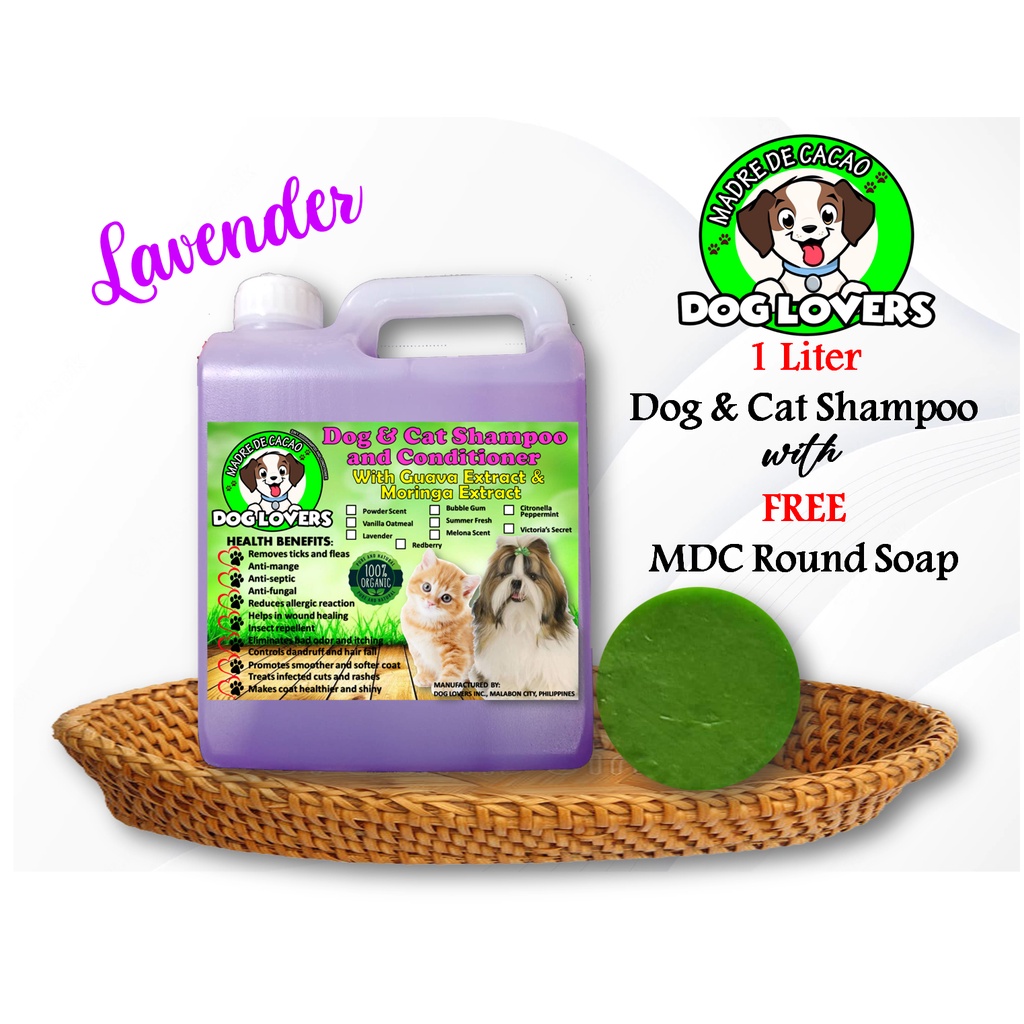 (1 LITER) DOG & CAT SHAMPOO w/ CONDITIONER in screw cup | Shopee ...