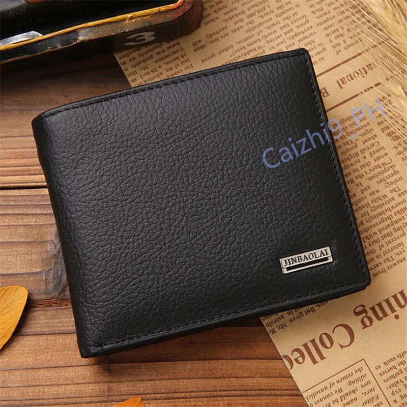 Designer Luxury Small Short Genuine Leather Men Wallet Mens Coin Purse Bag  Cuzdan Wallet Card Money Purse Wallet