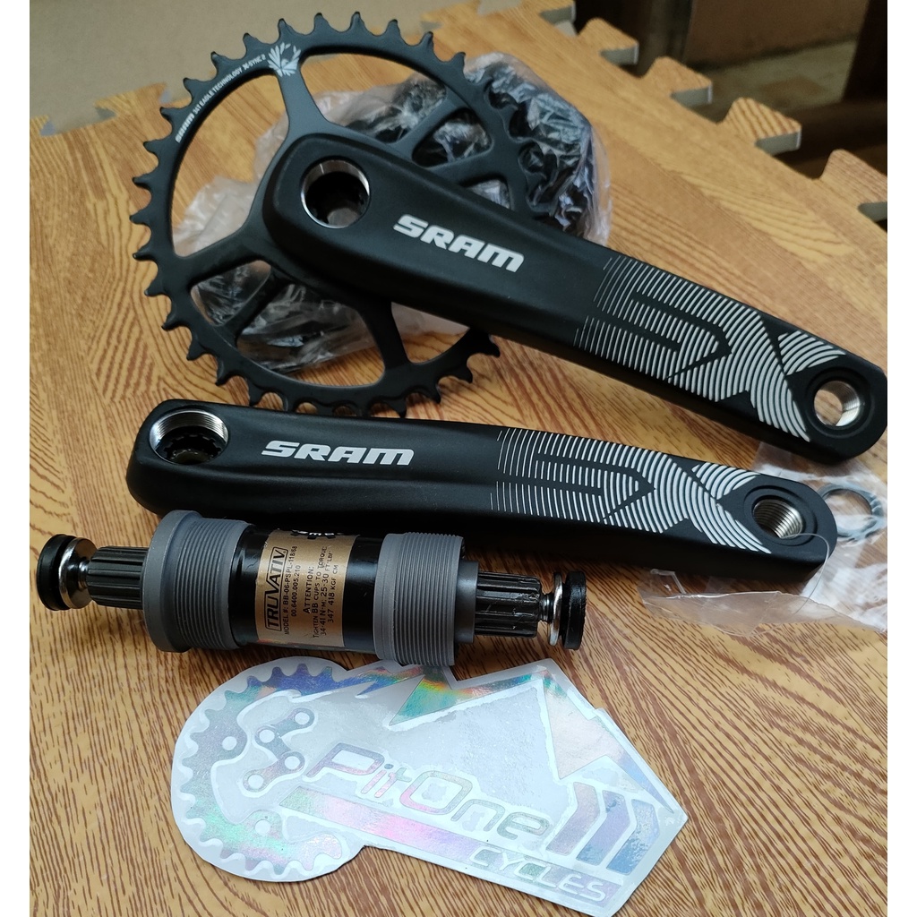 SRAM SX Eagle PowerSpline Crankset, Speed: 11/12, BCD: Direct