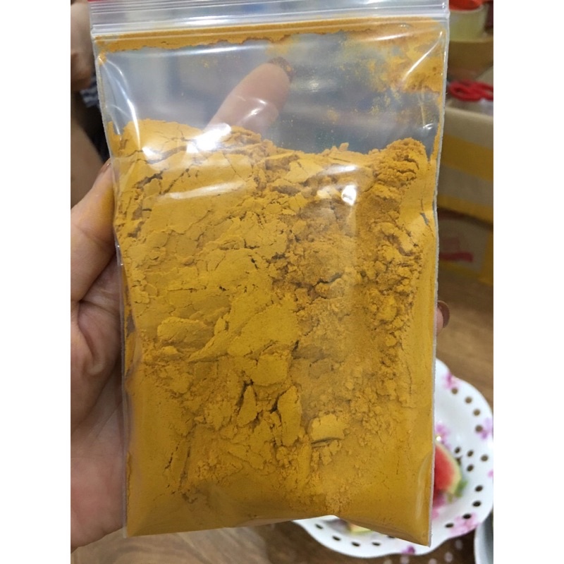 200 grams of organic pure yellow turmeric powder Used for cooking ...