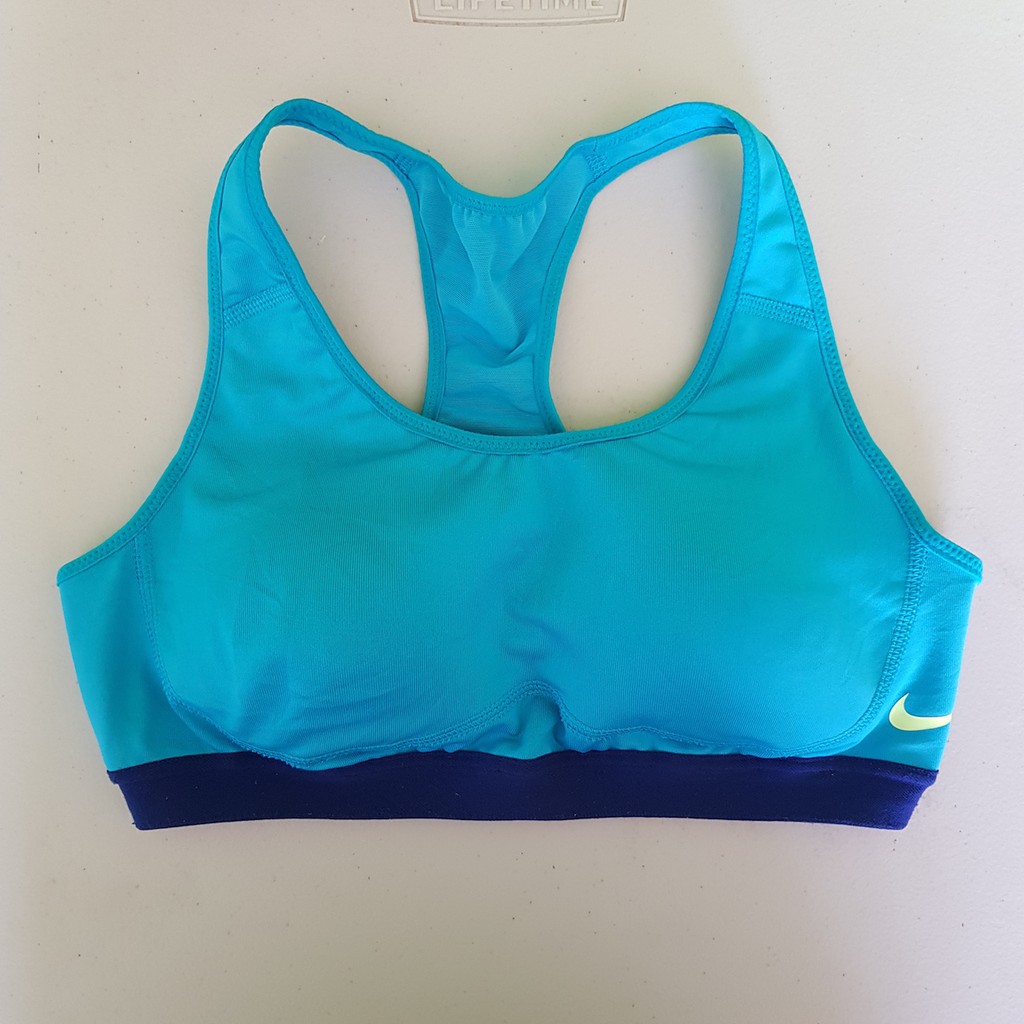 Nike Pro Sports Bra Light Blue Size Small