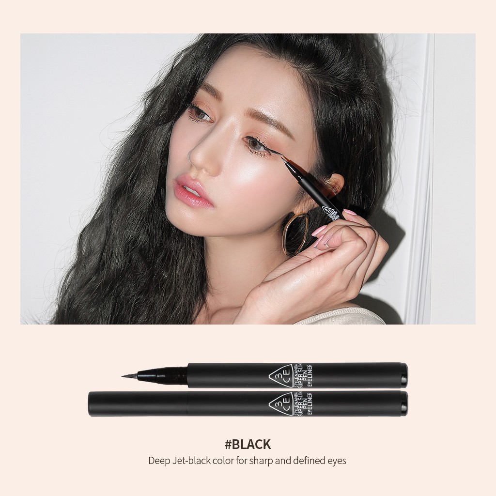 3CE Super Slim Pen Eye Liner 0.5g | 3CE Official Store | Shopee Philippines