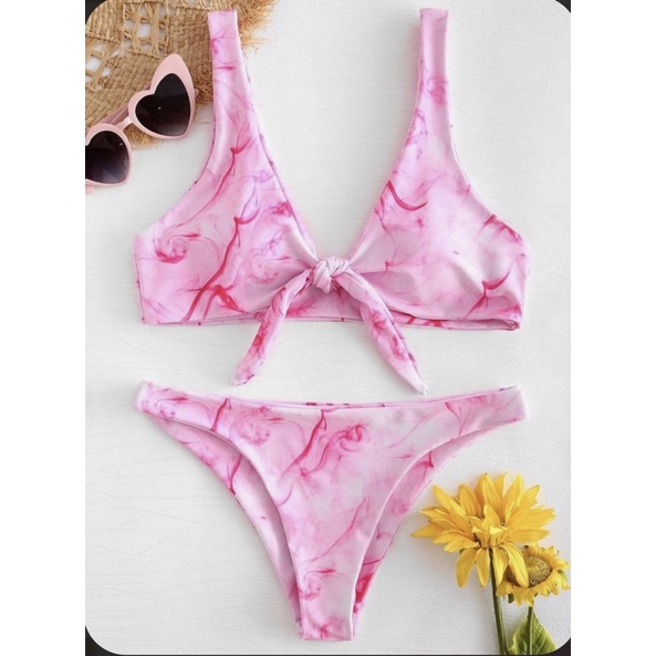 【Shasha】 Korean Swimwear SweatyRocksc Womes's Sexy Bikini Tie Swimsuit ...