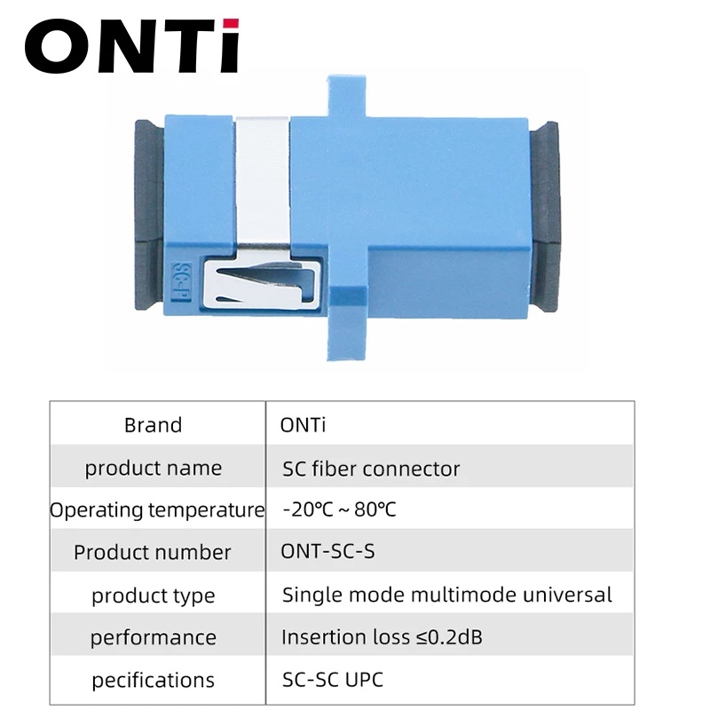 50pcs SC/UPC FTTH SC-SC Fiber Optik Adaptor Conector UPC Fiber flange ...