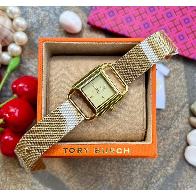 Tory Burch Uhr hotsell watch Phipps gold TBW7250 Milainesearmband