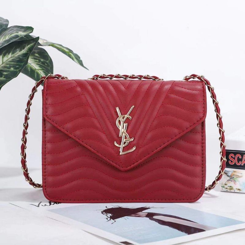 Ysl red clearance sling bag