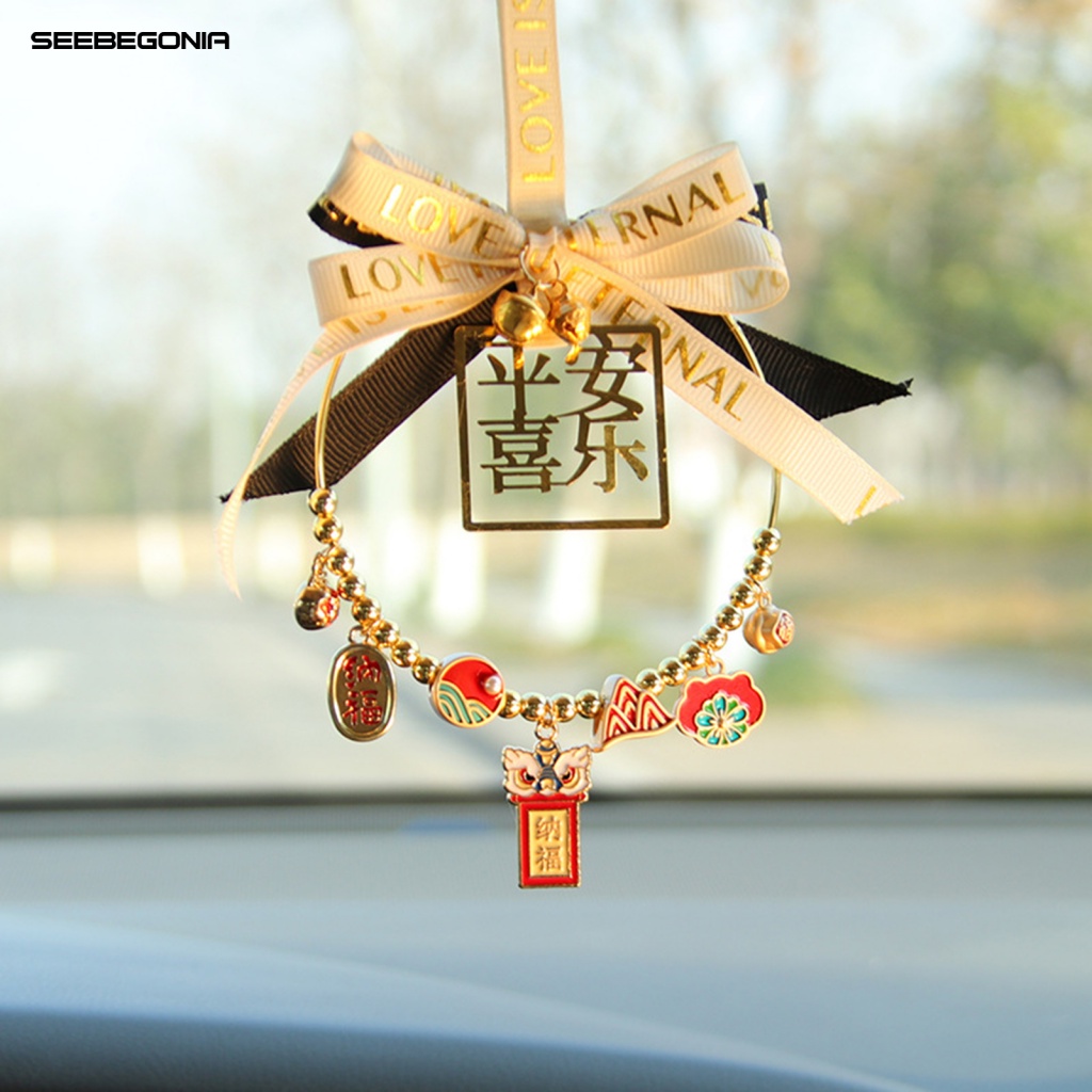 New* Compact Hanging Widget DIY Handmade Car Mirror Pendant Auto ...