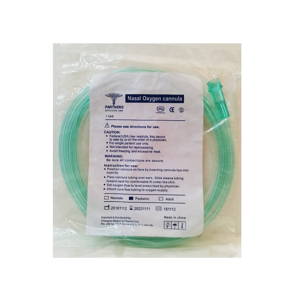 Nasal Oxygen Cannula - Partners | Shopee Philippines
