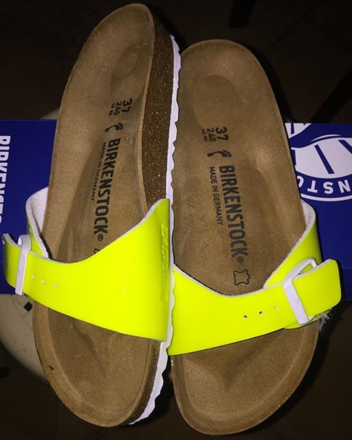 Yellow discount madrid birkenstocks