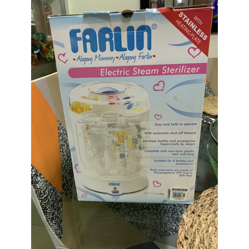 Farlin steam best sale sterilizer price