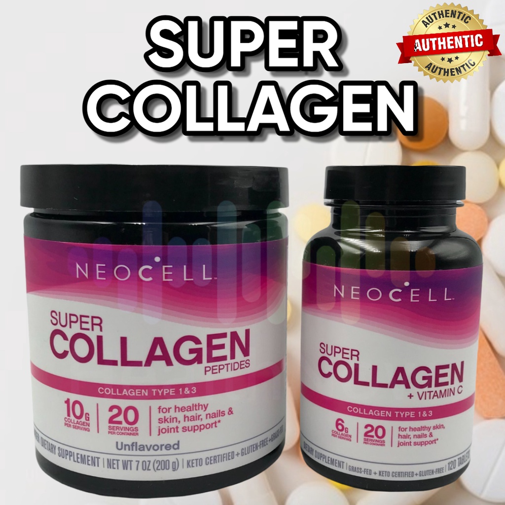 Super Collagen Peptides Unflavored 7 oz 200 g | Shopee Philippines