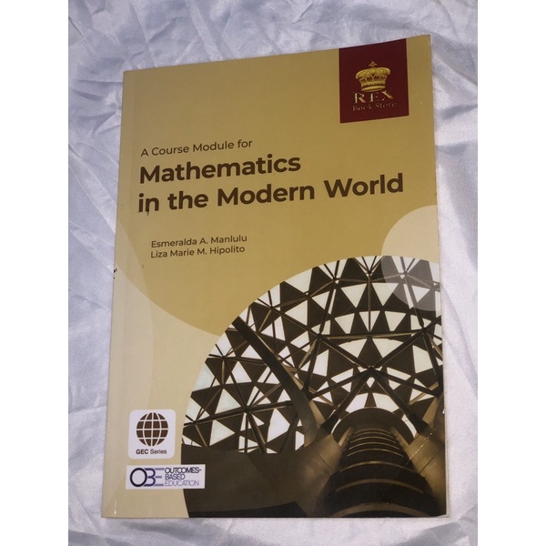 Mathematics in the Modern World (Esmeralda A. Manlulu) | Shopee Philippines