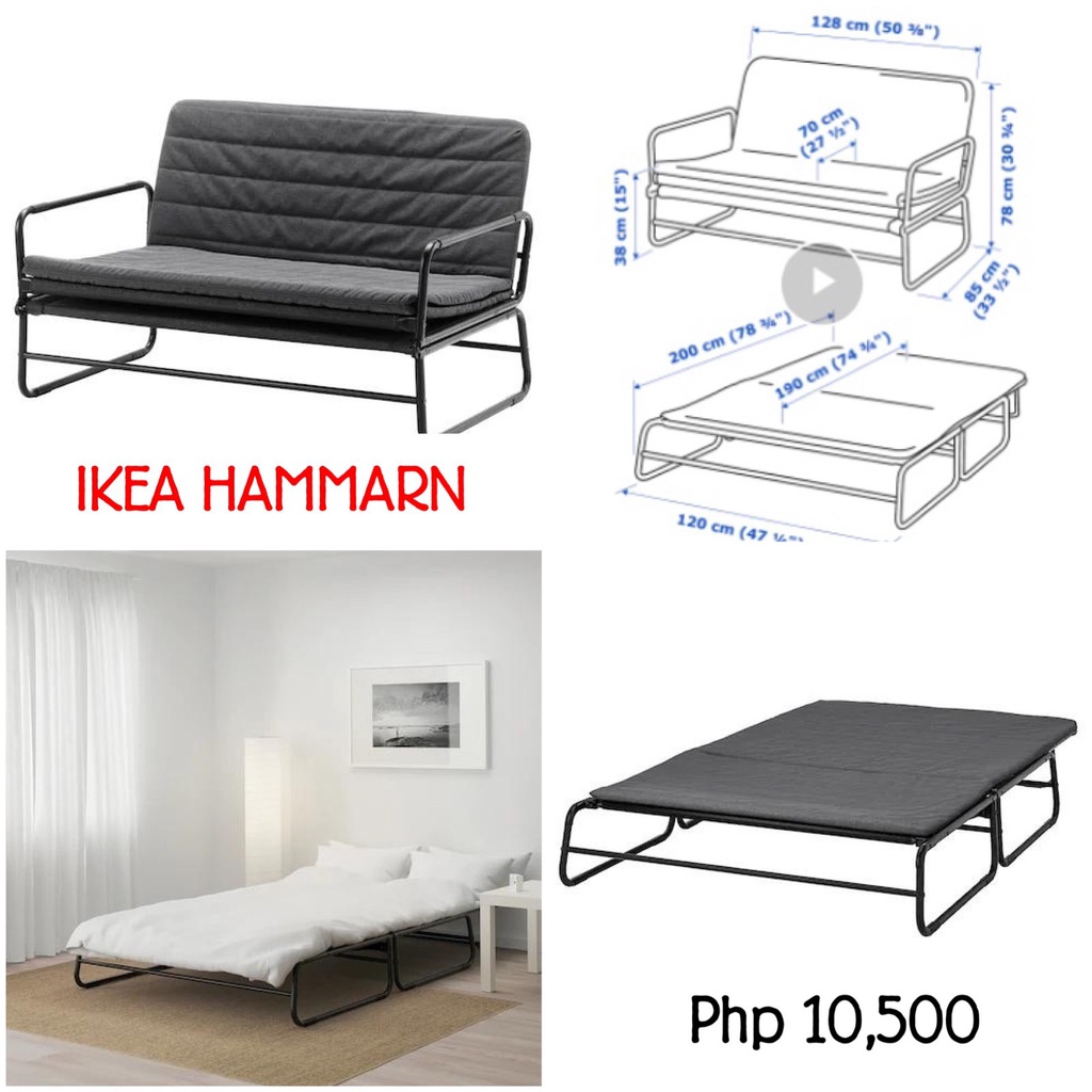 IKEA HAMMARN SOFABED Shopee Philippines