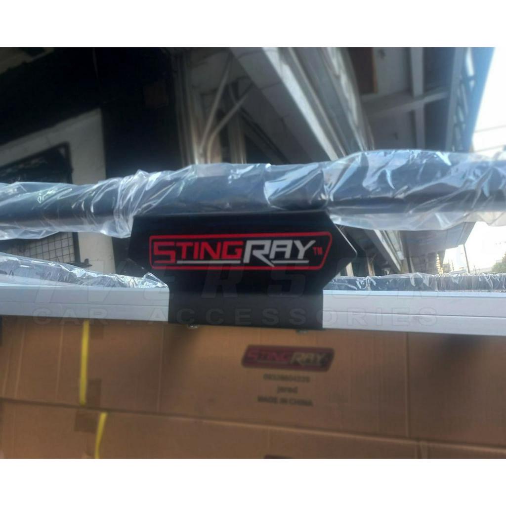 Roofrack 38x50 Silver Black Universal Stingray Roof Rack Rail Type ...