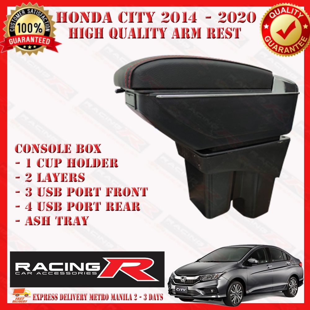 Honda City 2014 to 2023 Console Box Premium / Car Armrest / Console Box