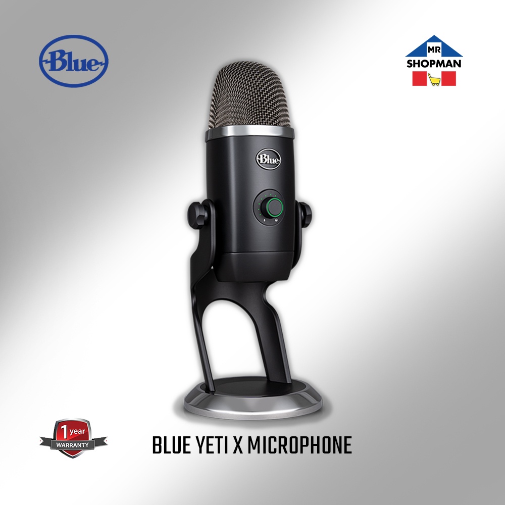 Logitech Blue Yeti X Professional Multi Pattern USB Microphone | Shopee ...