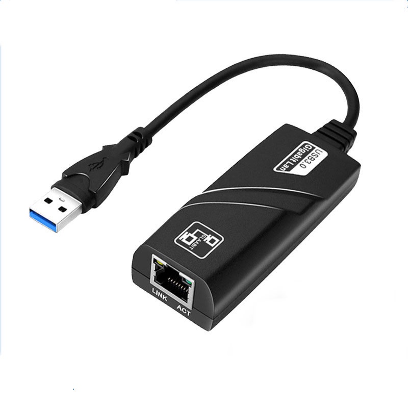 USB3.0/2.0 to RJ45 Gigabit Wired Adapter Usb to RJ45 Port Network LAN