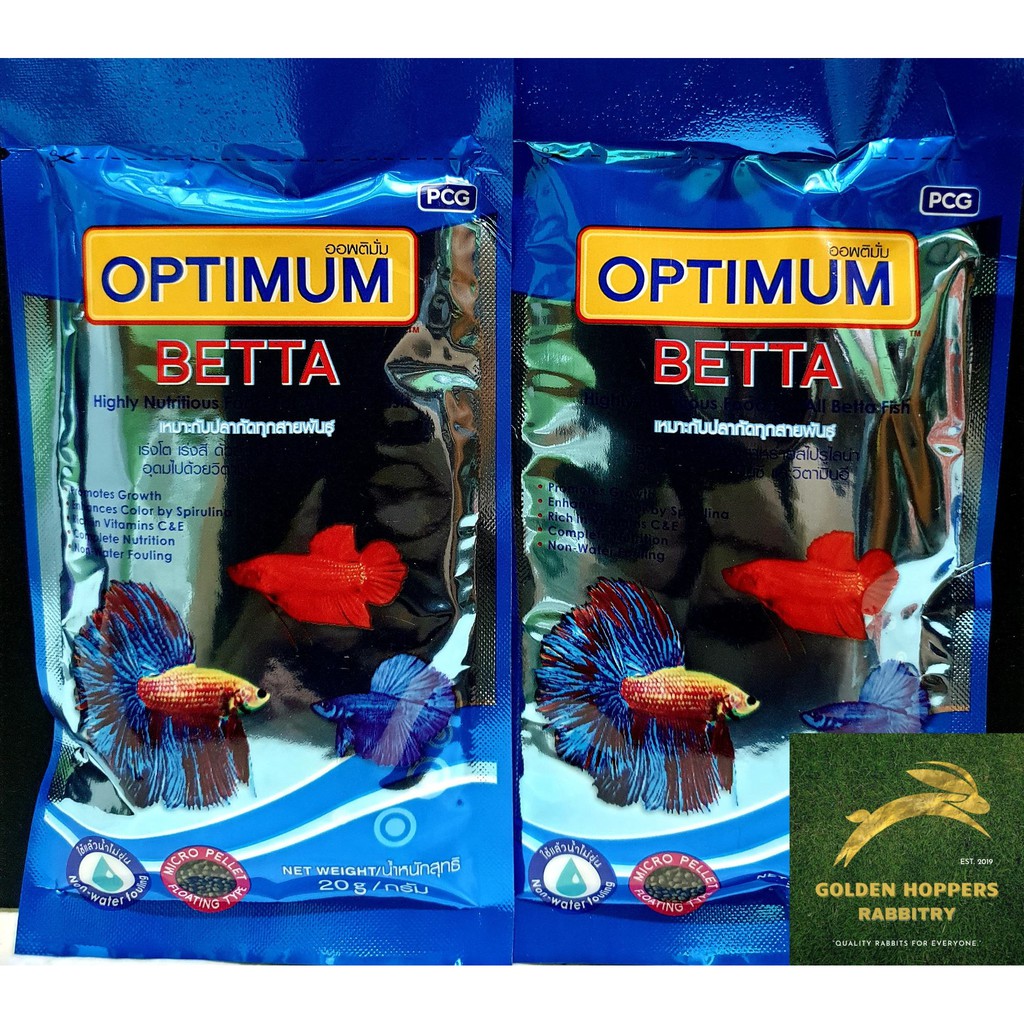 Optimum betta outlet fish food