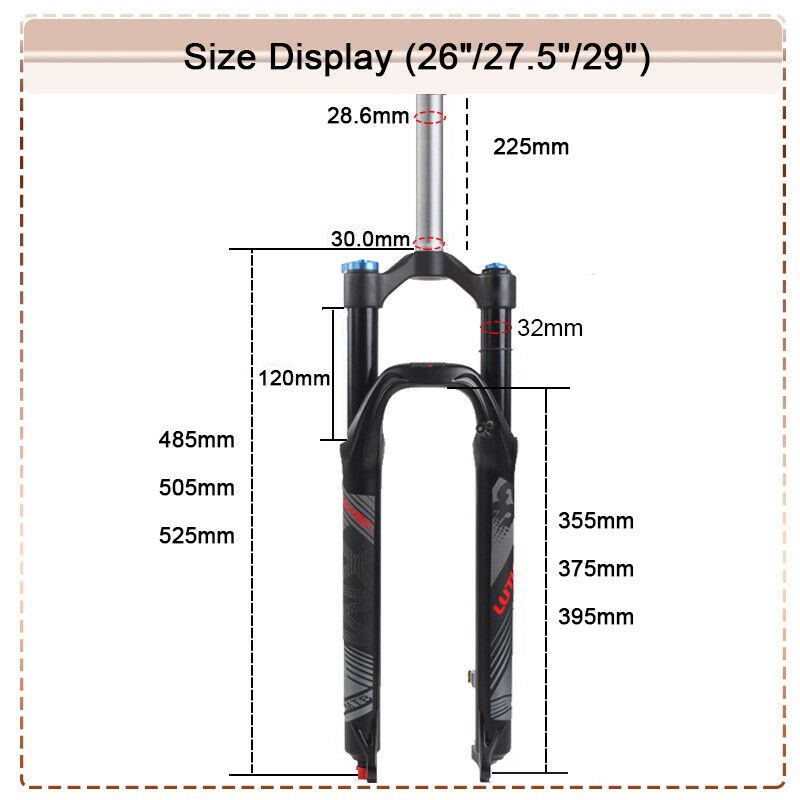 Mtb fork 26 120mm sale