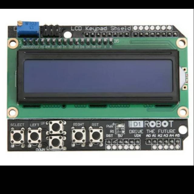 Lcd 16x2 with blue shiled keypad for Arduino | Shopee Philippines