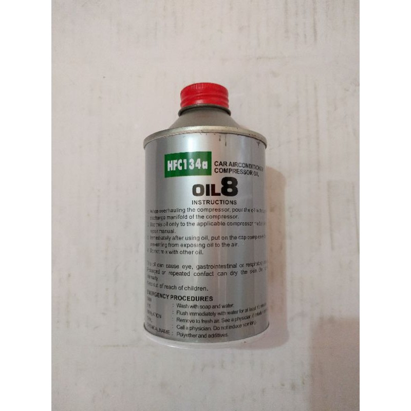 Compressor Oil in Can 250mL | Car Aircon Compressor Oil | Shopee ...
