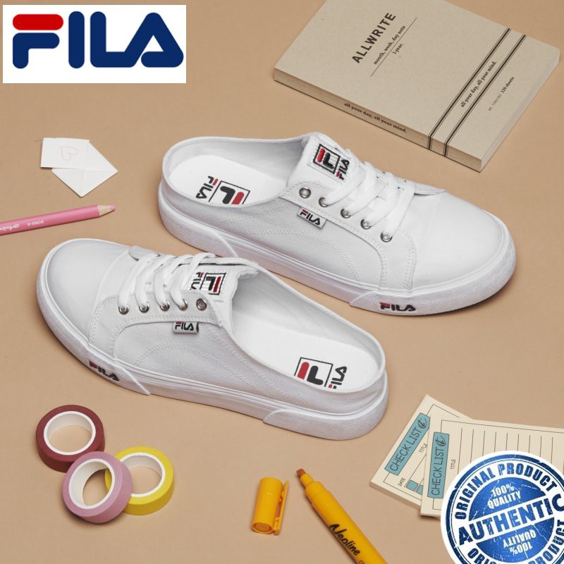 FILA Unisex New COMO Mule FS1SIB1277X White Sneakers