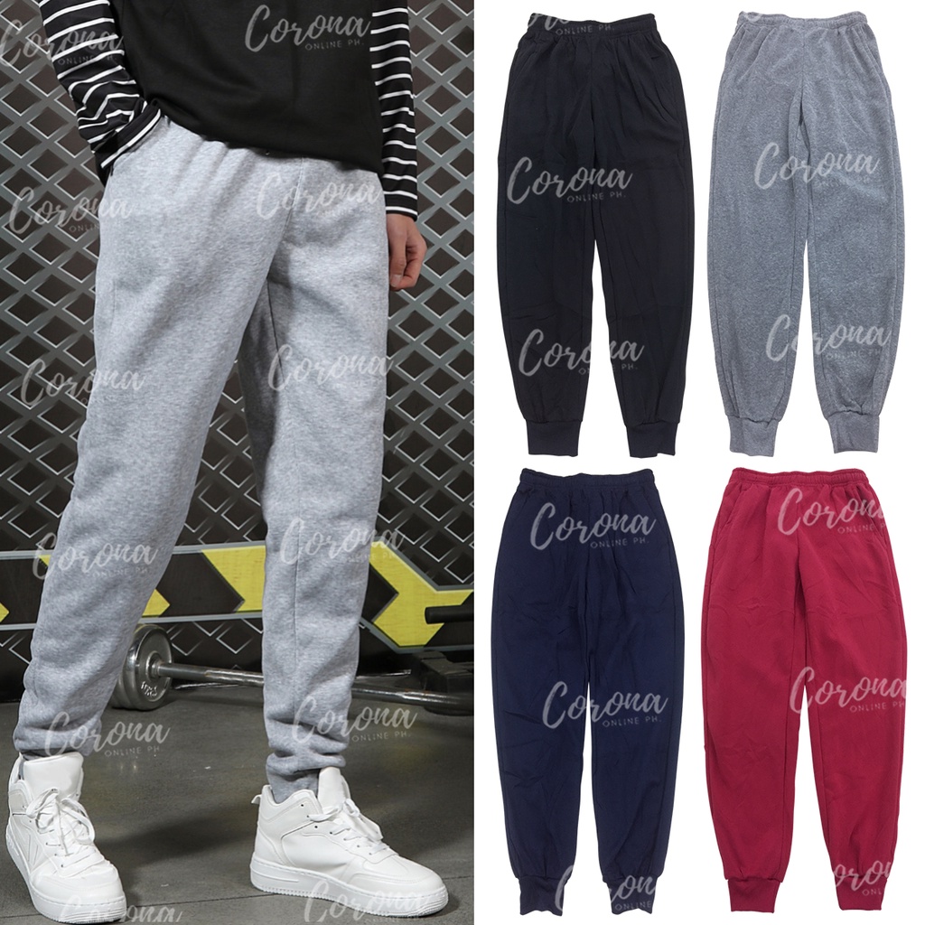 Biztree Unisex Cotton Jogger Pants/Sweat Pants 60968 2 Pockets ...