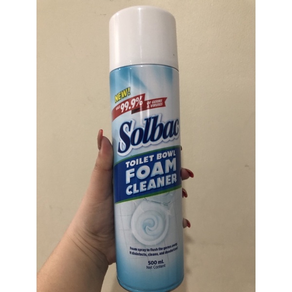 Solbac toilet bowl foam cleaner Shopee Philippines