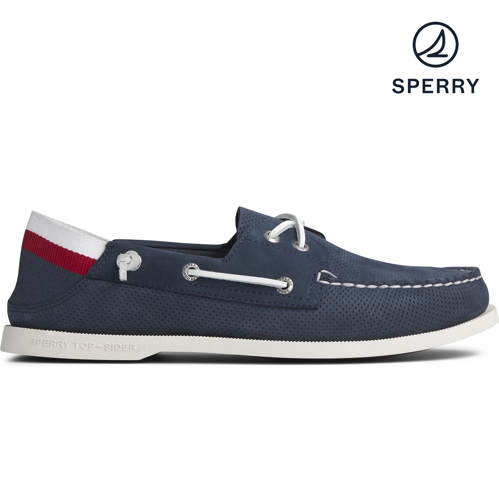 Sperry Men s Authentic Original Kick Down Boat Shoe STS21940 Navy Shopee Philippines