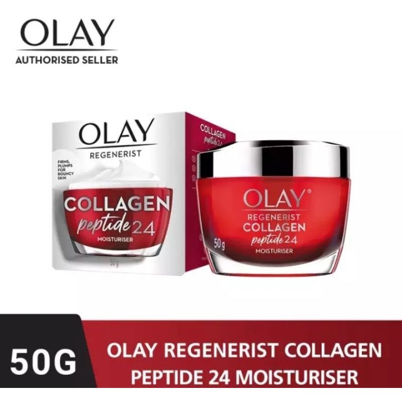 Olay REGENERIST COLLAGEN PEPTIDE 24 MOISTURISER CREAM Moisturizing ...