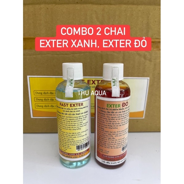 Combo of 2 bottles of green Exter + red Exter | Shopee Philippines
