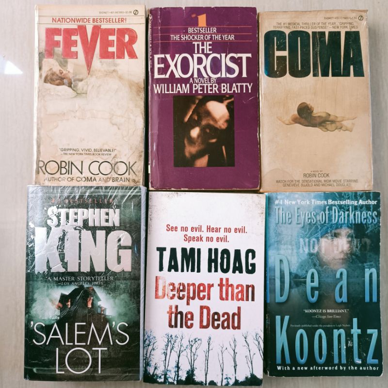 World's Best Selling Horror / Thriller Book Collection [The Exorcist