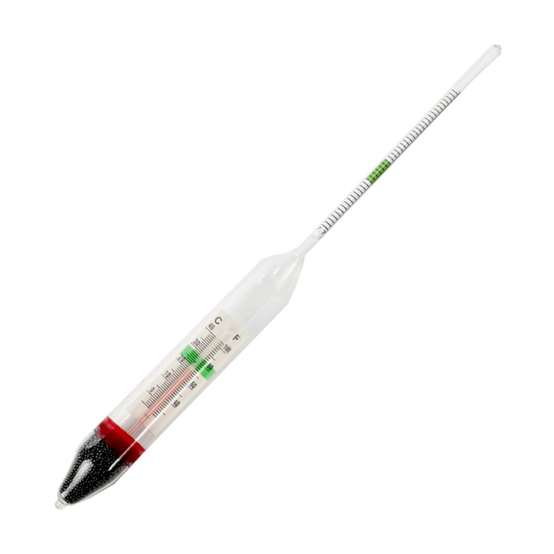 Aquarium Glass Hydrometer with Reef Soft Coral Salinity Tester for Marine Saltwater Fish for