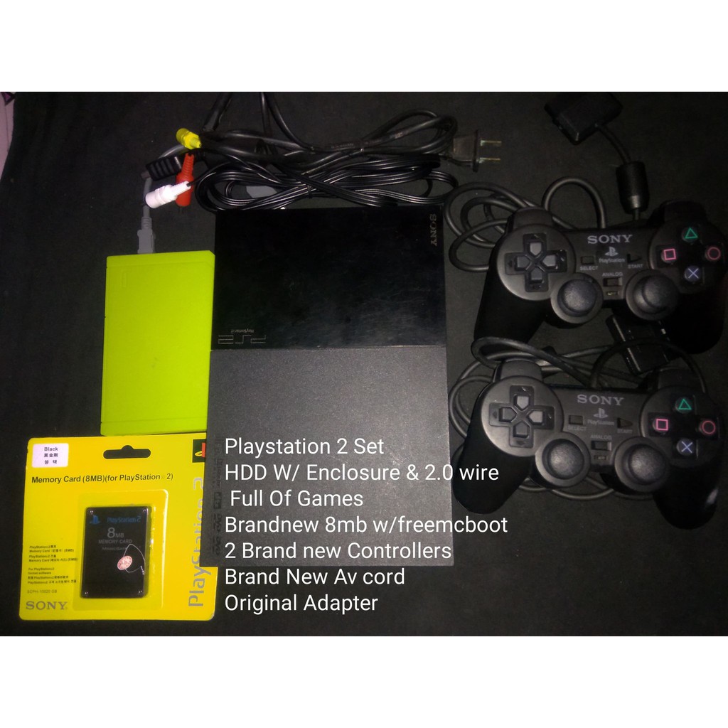 Playstation 2 Complete Set Full of Games | Shopee Philippines