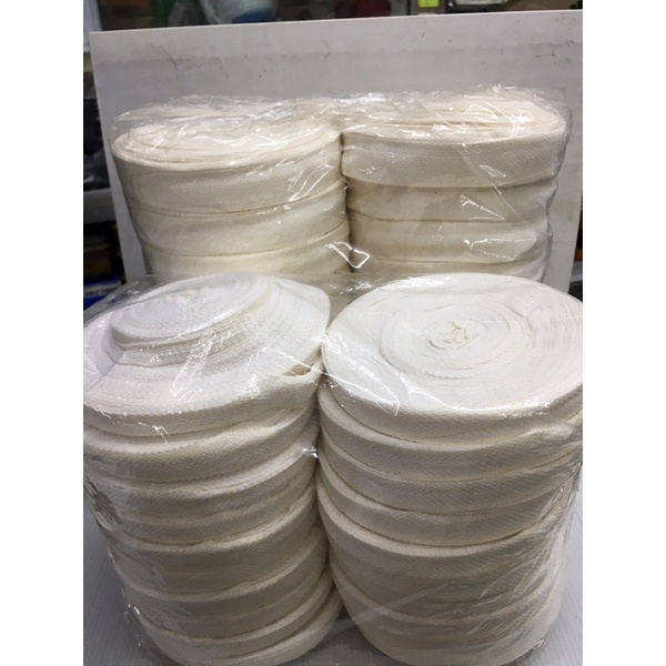 COTTON TAPE 1/2” / 3/4” / 1” for electrical winding Shopee Philippines