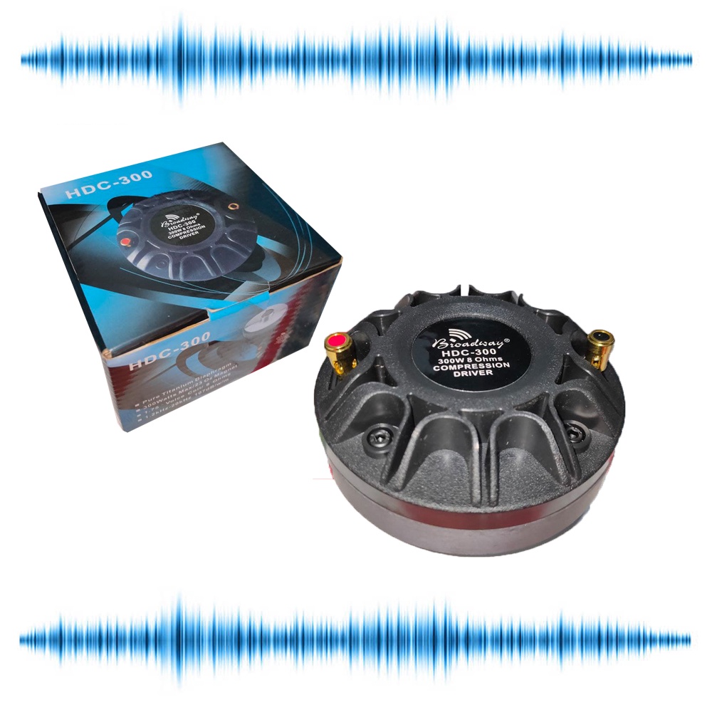 300watts Compression Driver Unit Broadway Tweeter HDC-300 300w | Shopee ...