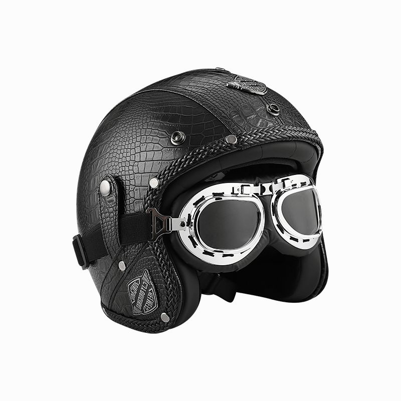 Cafe store racer helmet