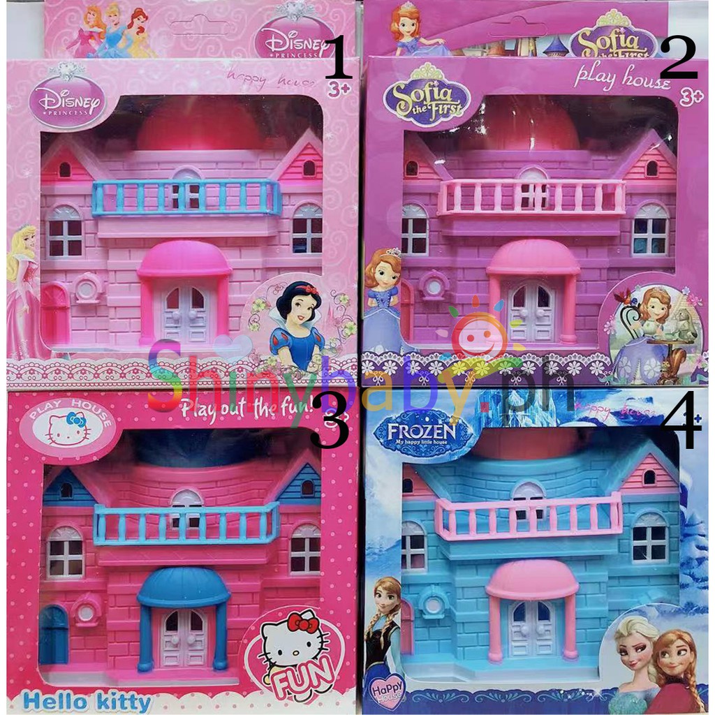 Princess sofia doll shop house