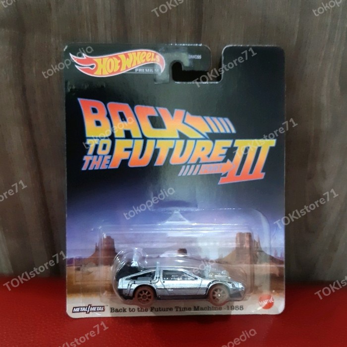 2025 Hot Wheels Premium Pop Culture Back To The Future Time Machine De