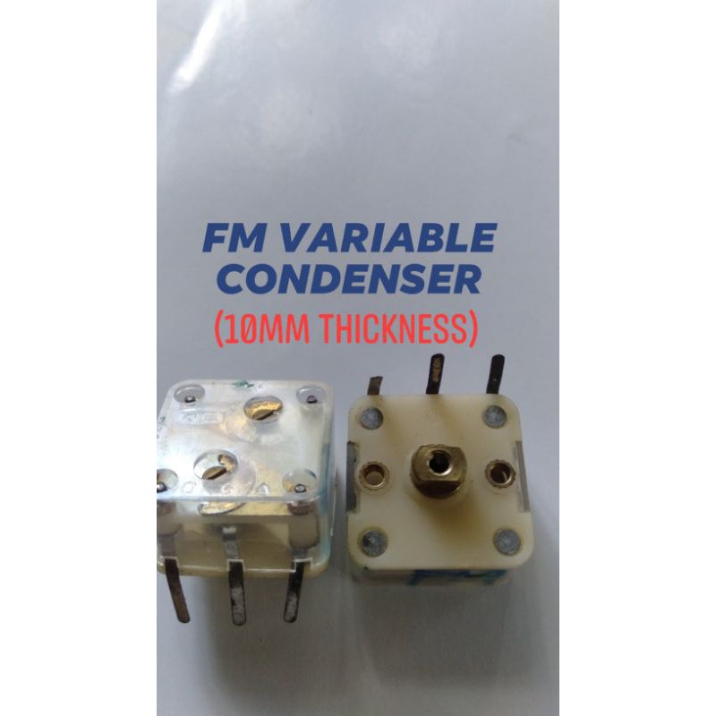 FM VARIABLE CONDENSER THICKNESS 10MM (2 PIECES) | Shopee Philippines