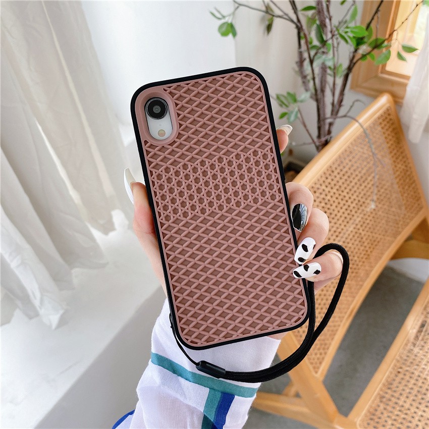 radar molecuul Ga door IPhone 12 11 PRO 6s plus lanyard Vans case for 7 8plus x xs max iphoneSE  2020 soft Rubber Waffle Case coverHOT | Shopee Philippines