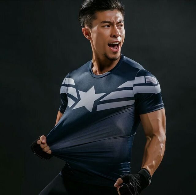 Compression Shirt Captain America Shopee Philippines
