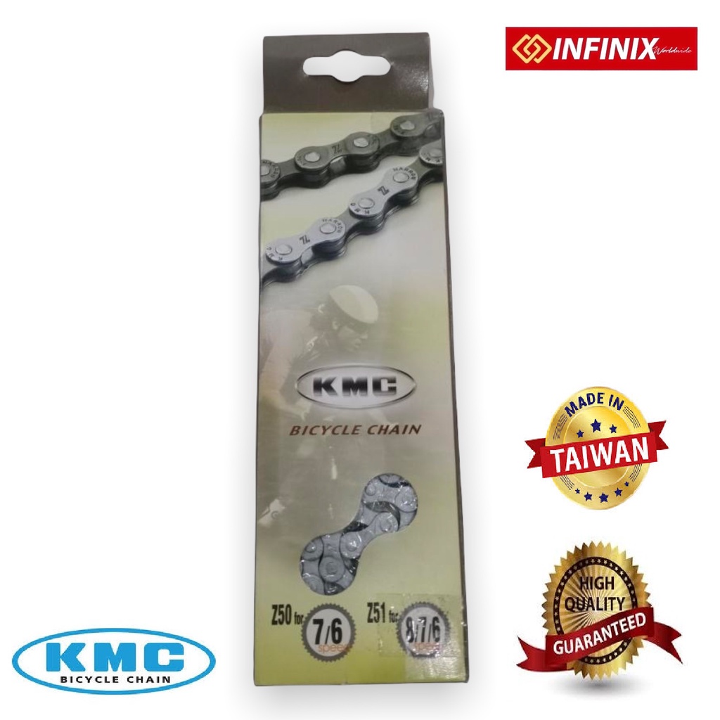 KMC Z51 RUSTBUSTER 116 LINKS For Multiple Speed Gear Bike Shopee Philippines