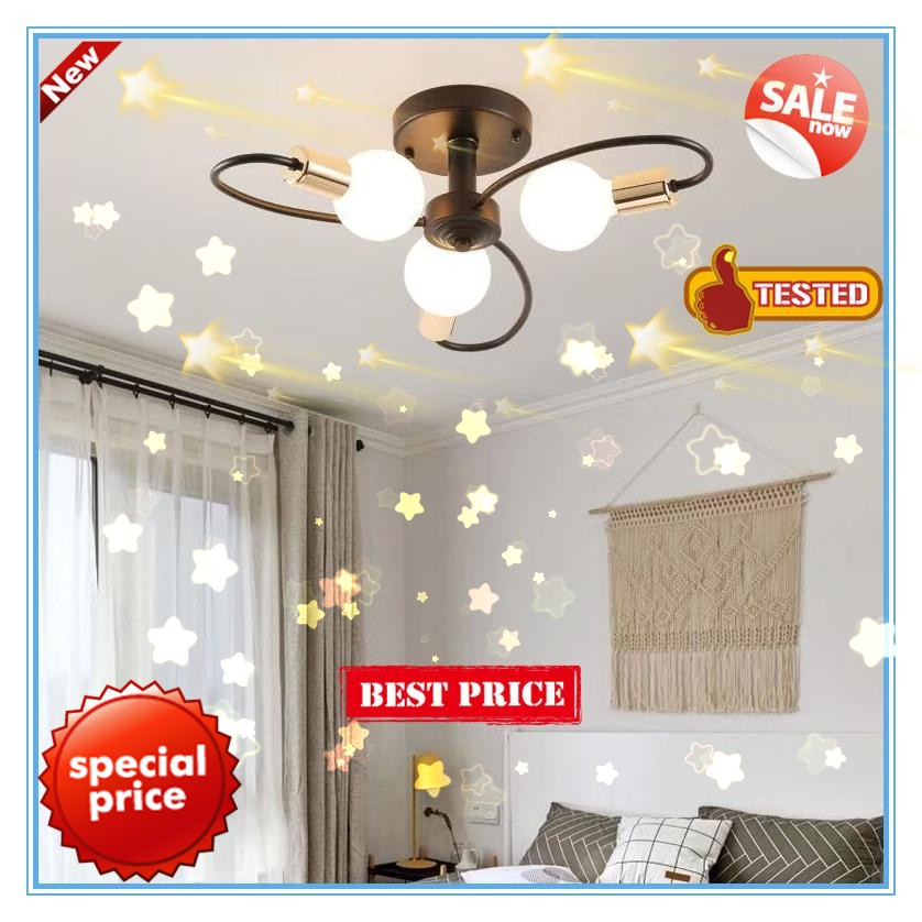 Nordic creative personality simple living room chandelier bedroom ...