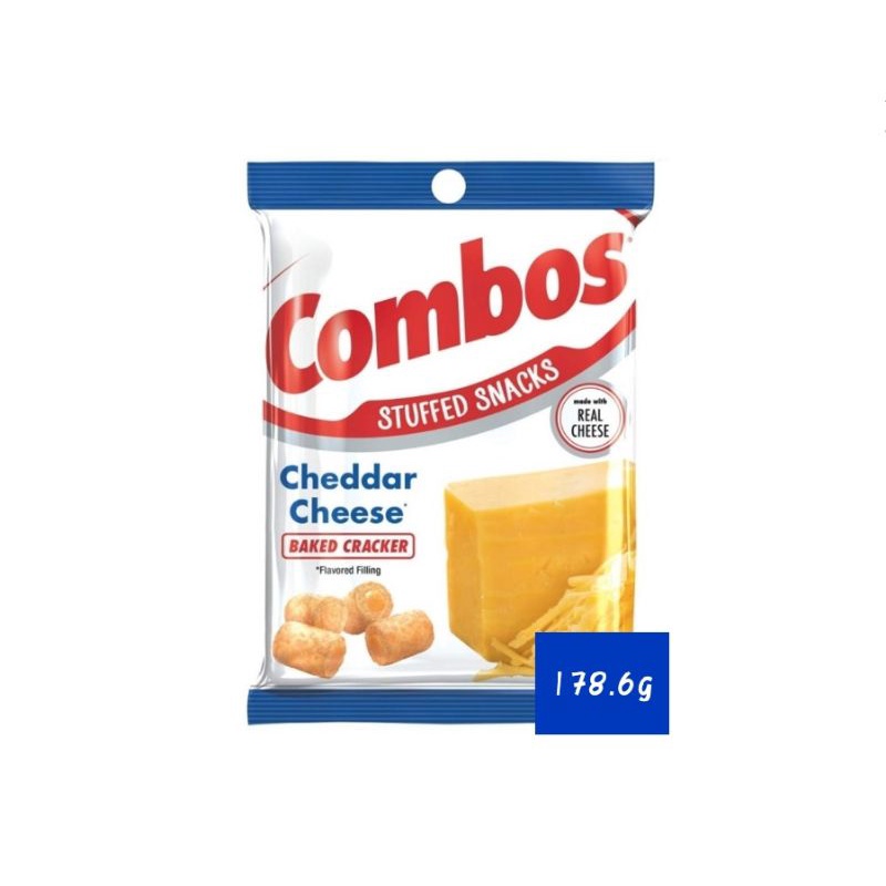 Combos Cheddar Cheese Baked Cracker 178.6g Shopee Philippines