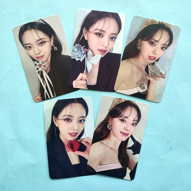 5pcs/set ITZY photocards CHECKMATE Ryujin Yeji collection card Postcard ...