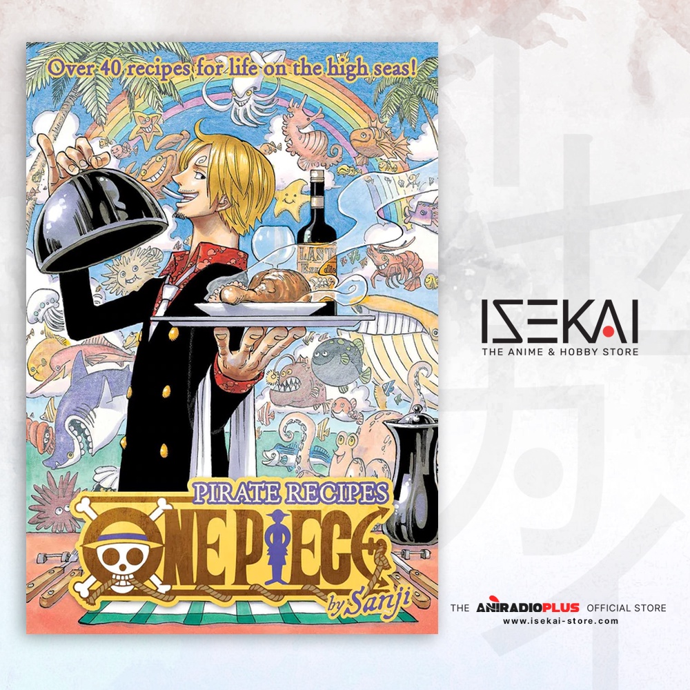 One Piece Pirate Recipes by Sanji (Recipe Book, Hardcover) Shopee