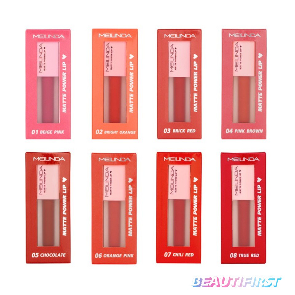 Melinda MATTE POWER LIP MEILINDA | Shopee Philippines