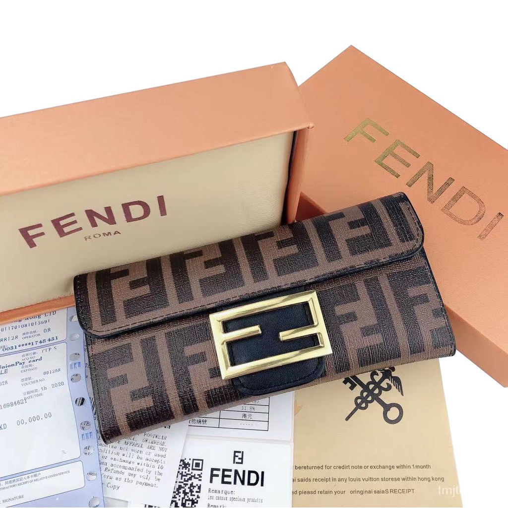 Fendi discount wallet purse